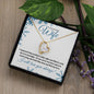Beautiful Wife - Love & Light (Christmas SnowFlake) - Forever Love Necklace