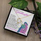 To My Granddaughter (Aquarius Card) - Forever Love Necklace