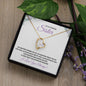 To My Amazing Sister (Purple) - Forever Love Necklace