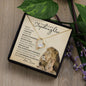 To My Beautiful Stepdaughter (Suni's private Card) - Forever Love Necklace