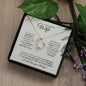 Wife - (Christmas Spruce Card) - Forever Love Necklace