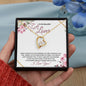 To My Secret Lover (Burgundy) - Forever Love Necklace