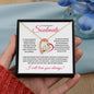 To My Beautiful Soulmate (Pink Valentine) - Forever Love Necklace
