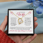 To My Beautiful Wife (Valentine Corner Hearts) - Forever Love Necklace