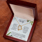 Wife (Christmas Holly Card) - Forever Love Necklace