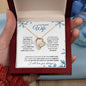 Wife (Snowflake Christmas Card) - Forever Love Necklace