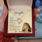 Precious Daughter from Dad (Beige Lion Card) - Forever Love Necklace