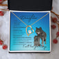 To My Beautiful Daughter - Open Closing (Wolf Theme) - Forever Love Necklace