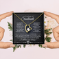 Smokin' Hot Soulmate (Black Textured Card) - Forever Love Necklace
