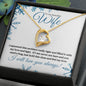 Beautiful Wife - Love & Light (Christmas SnowFlake) - Forever Love Necklace