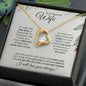 Wife - (Christmas Spruce Card) - Forever Love Necklace