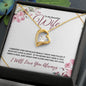 Beautiful Wife - Love & Light (Burgundy) - Forever Love Necklace