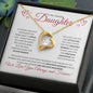 To Our Amazing Daughter from Mom and Dad (Valentine) - Forever Love Necklace
