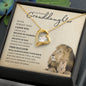 Granddaughter From Grandfather (Lion Card) - Forever Love Necklace