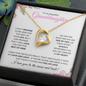 Granddaughter (Pink Card) - Forever Love Necklace