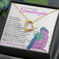 To My Granddaughter (Aquarius Card) - Forever Love Necklace