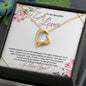 To My Secret Lover (Burgundy) - Forever Love Necklace