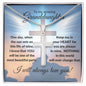 Granddaughter (Cross Card) - Stainless Cross Necklace