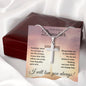 To My Amazing Daughter (Sunset Cross) - Stainless Cross Necklace