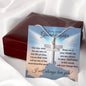 Granddaughter (Cross Card) - Stainless Cross Necklace