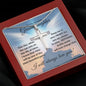 Granddaughter (Cross Card) - Stainless Cross Necklace
