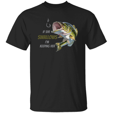 I'm Keeping Her - (Green Fish) - Z61x Premium Short Sleeve Tee (Closeout)