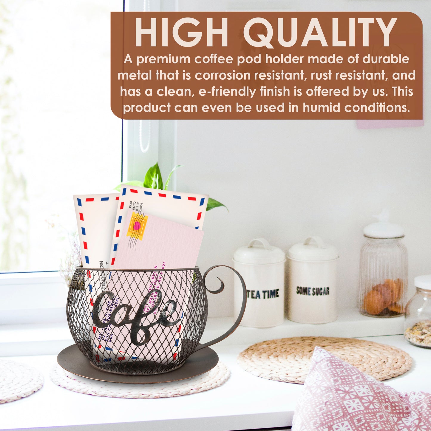 Cafe Cup Coffee Pod Holder / Kitchen