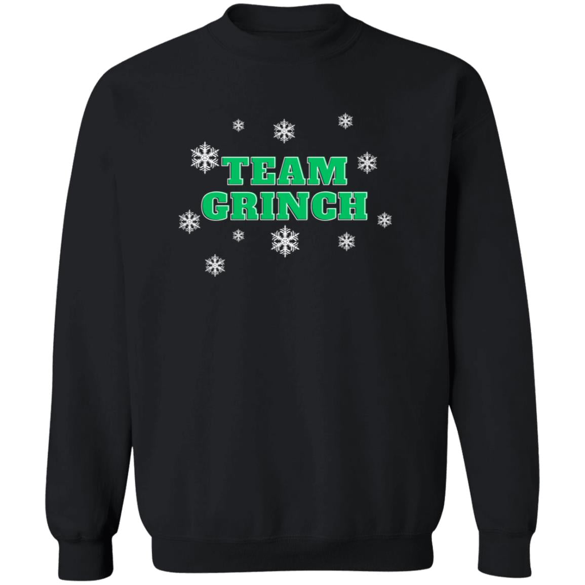 Team Grinch (Christmas) -G180 Crewneck Pullover Sweatshirt