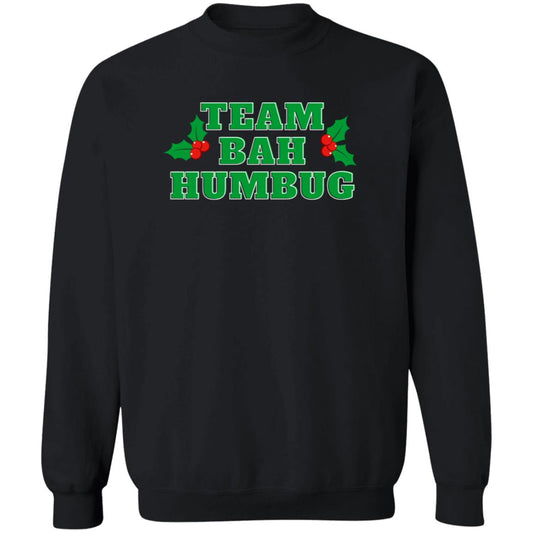 Team Bah Humbug (Christmas) G180 Crewneck Pullover Sweatshirt