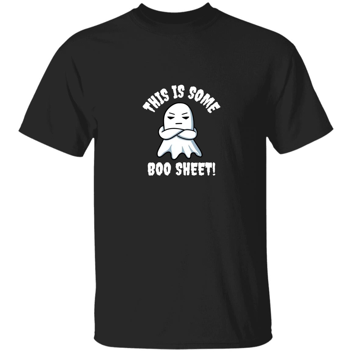 BOO SHEET- (Halloween)  5.3 oz. T-Shirt