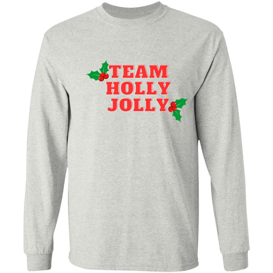 Team Holly Jolly (Christmas) G540 LS T-Shirt 5.3 oz.