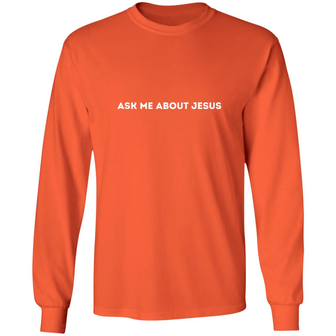 Ask me about Jesus (Faith) T-Shirt 5.3 oz.