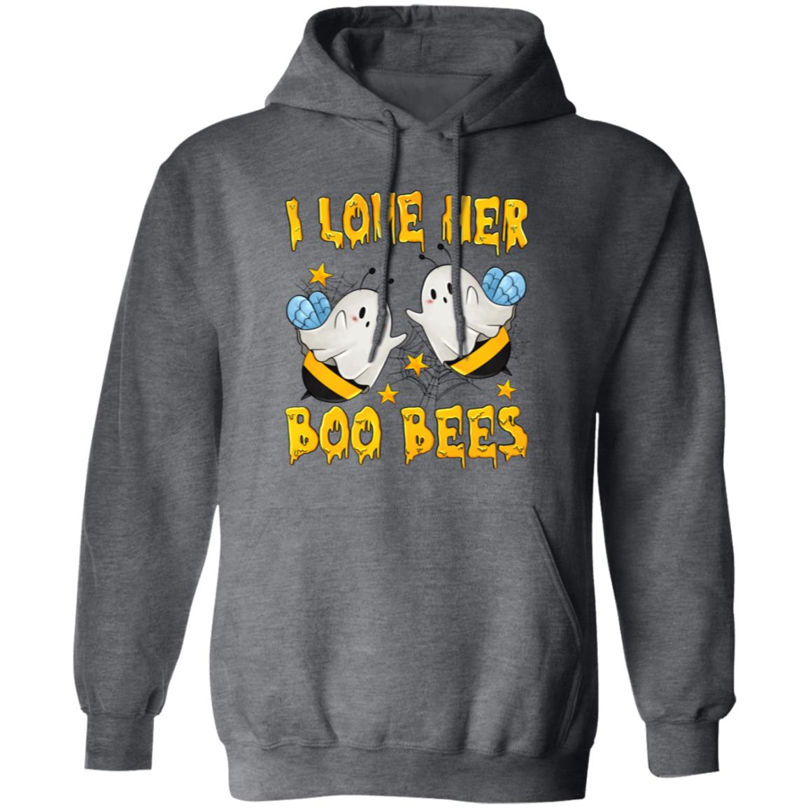 I love her BOO BEES (Halloween) - G185 Pullover Hoodie