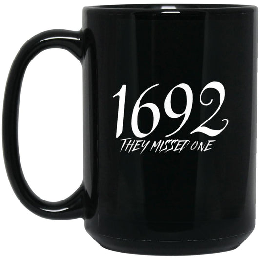 1692 (Halloween) - 15 oz. Black Mug