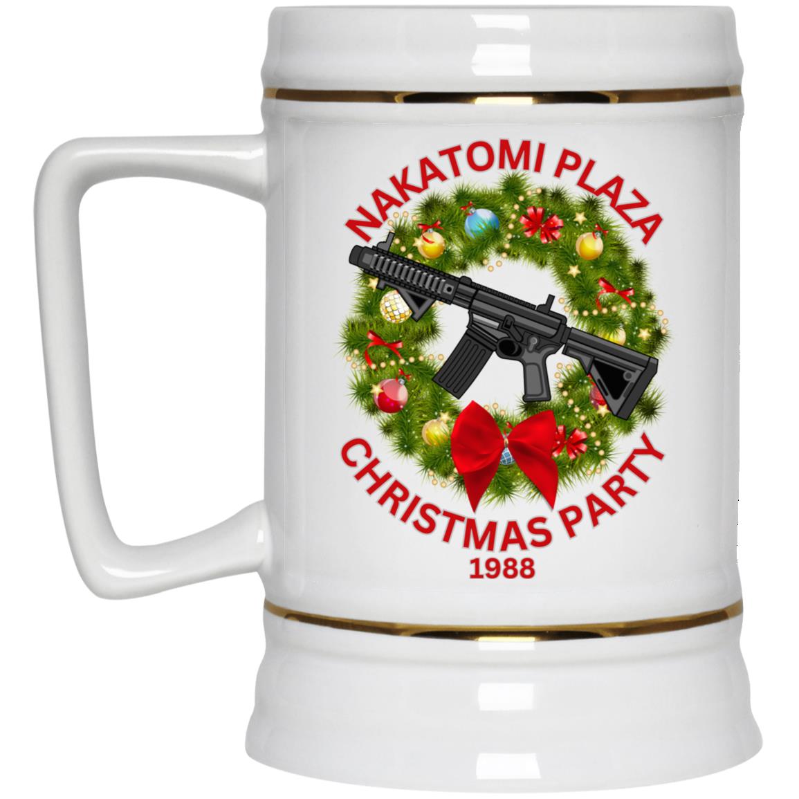 Nakatomi Plaza Christmas Party -  Beer Stein 22oz.