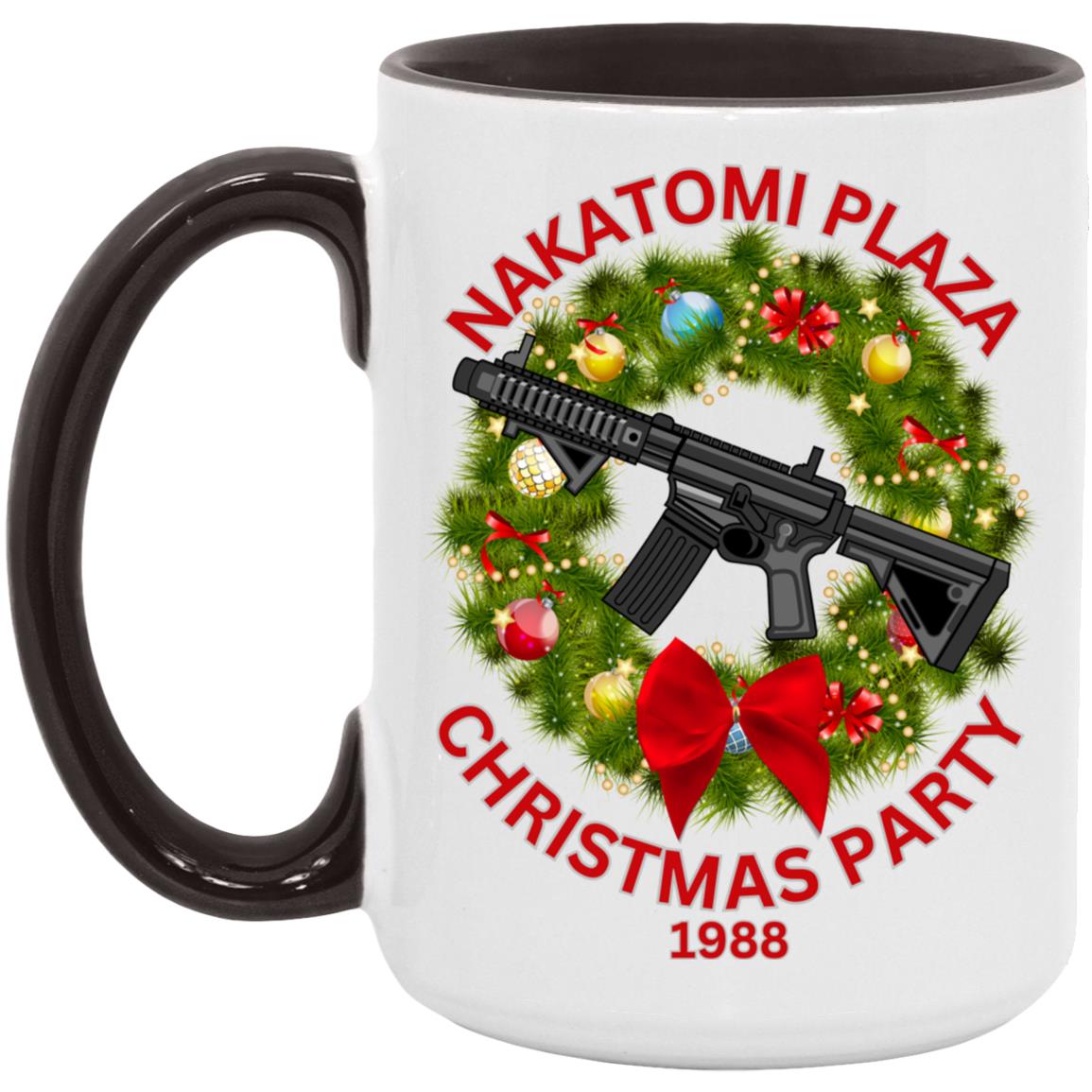 Nakotomi Plaza Christmas Party  15oz Accent Mug