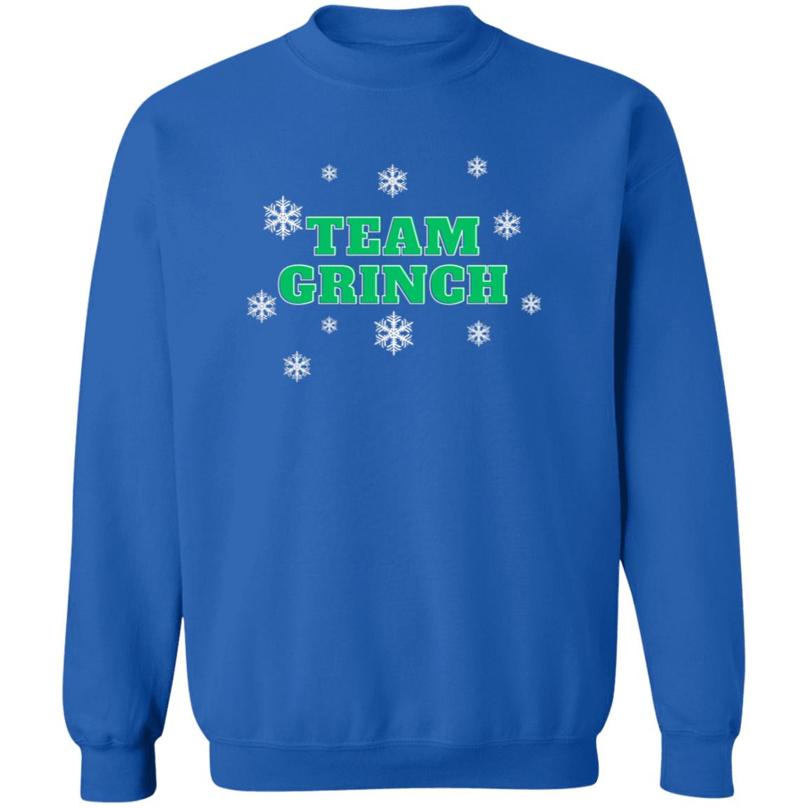 Team Grinch (Christmas) -G180 Crewneck Pullover Sweatshirt