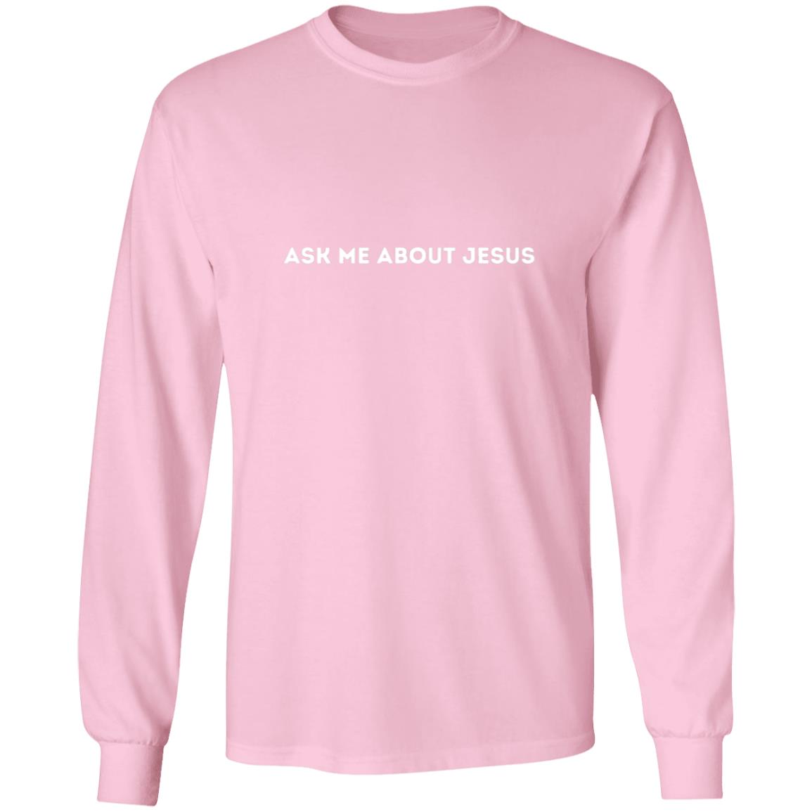 Ask me about Jesus (Faith) T-Shirt 5.3 oz.