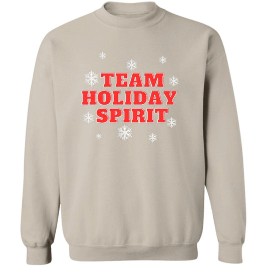 Team Holiday Spirit (Christmas) - Crewneck Pullover Sweatshirt