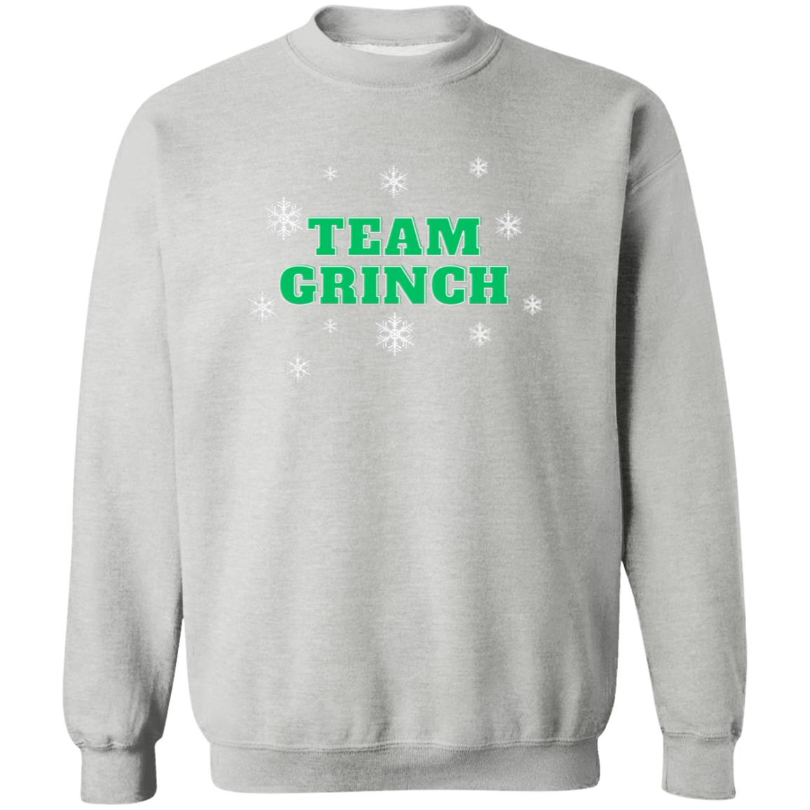 Team Grinch (Christmas) -G180 Crewneck Pullover Sweatshirt