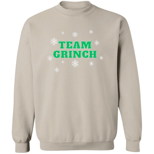 Team Grinch (Christmas) -G180 Crewneck Pullover Sweatshirt