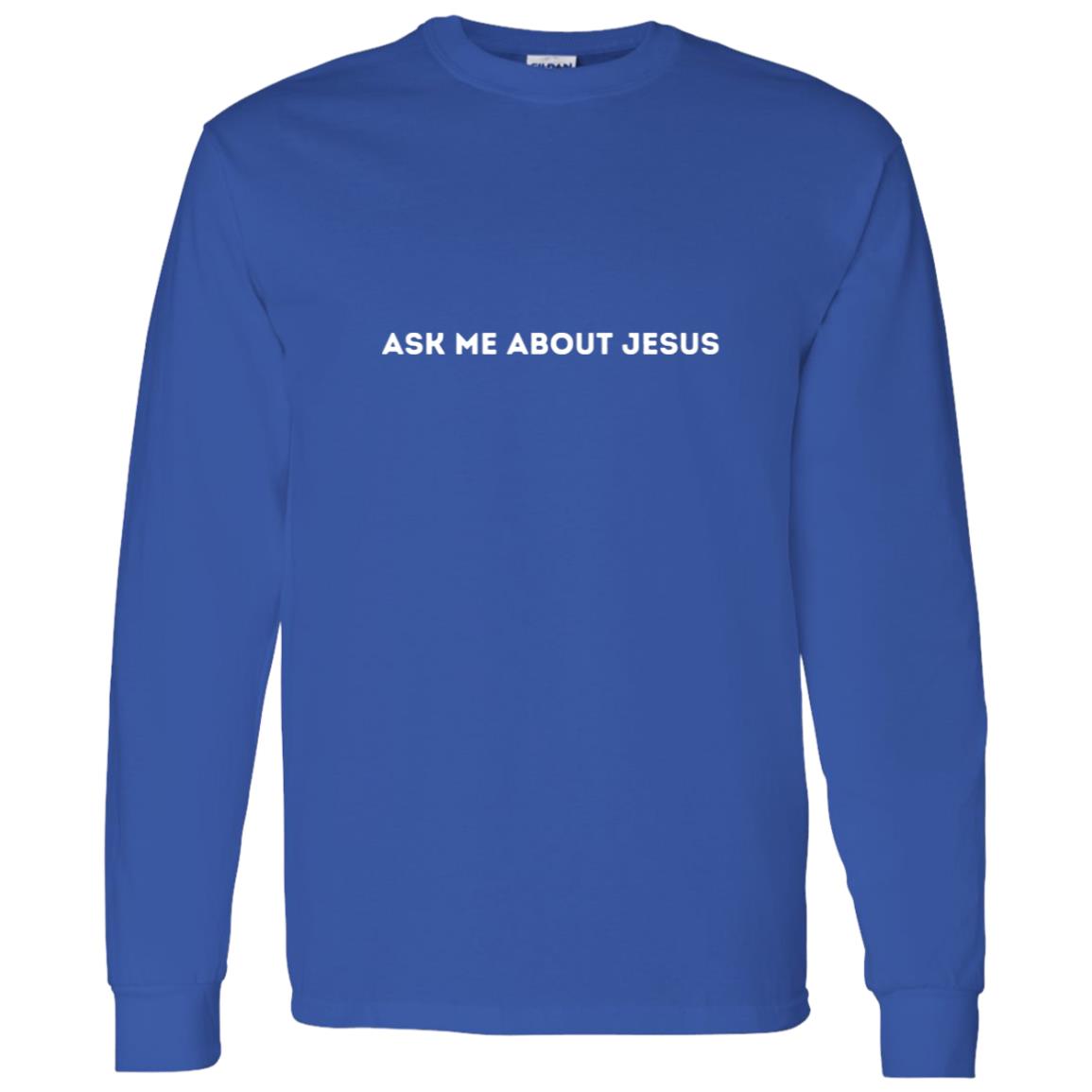 Ask me about Jesus (Faith) T-Shirt 5.3 oz.