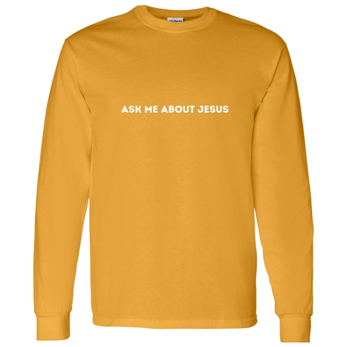 Ask me about Jesus (Faith) T-Shirt 5.3 oz.