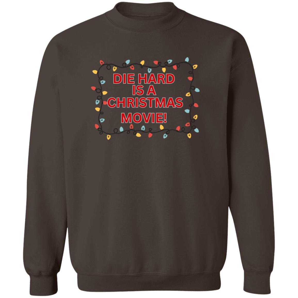 Die Hard is a Christmas Movie - G180 Crewneck Pullover Sweatshirt