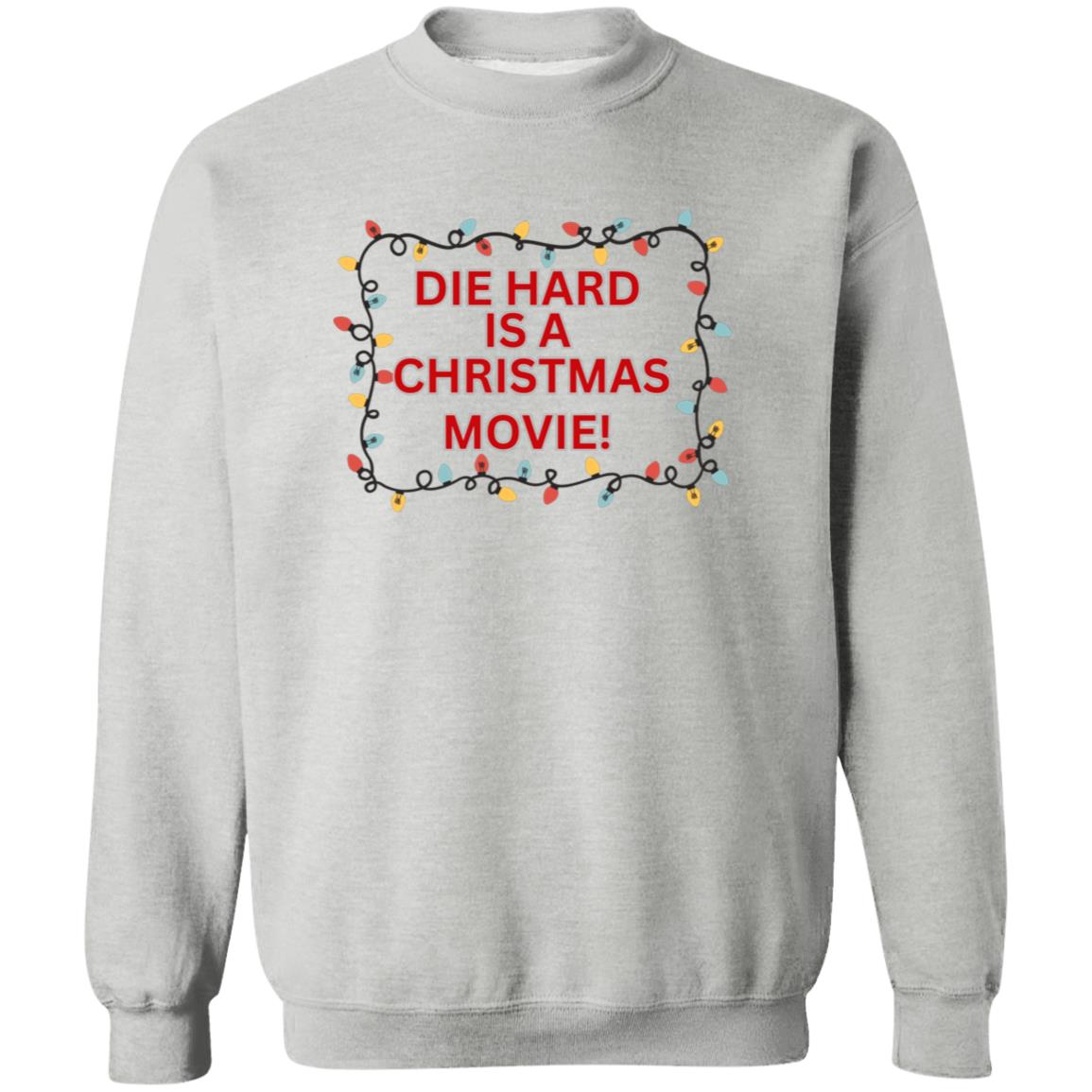 Die Hard is a Christmas Movie - G180 Crewneck Pullover Sweatshirt