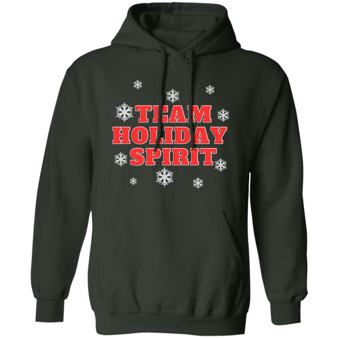 Team Holiday Spirit (Christmas)- G185 Pullover Hoodie