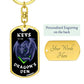 Dragon's Den 8 (Custom Private) - Swivel Dog Tag Key Chain