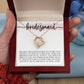 To My Bridesmaid (Wedding) - Forever Love Necklace