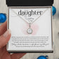 To My Daughter on Her Wedding Day (Bride / Wedding) - Eternal Hope Necklace