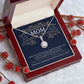 To My Mom on My Wedding Day  (Mother of the Bride/ Wedding) - Eternal Hope Necklace